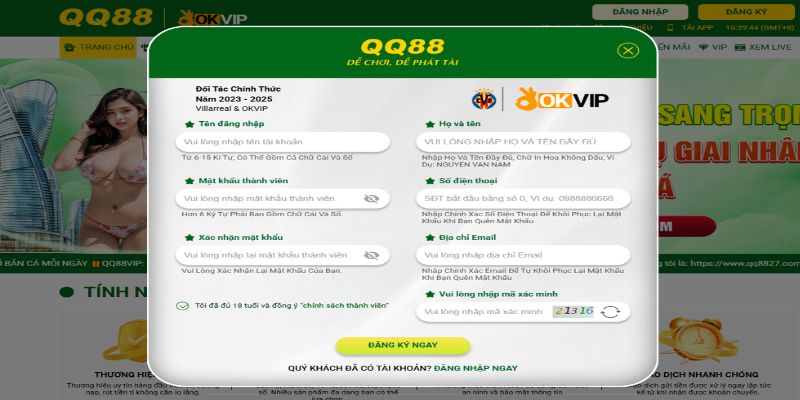 Hướng dẫn các thao tác nhận khuyến mãi QQ88 nhanh chóng