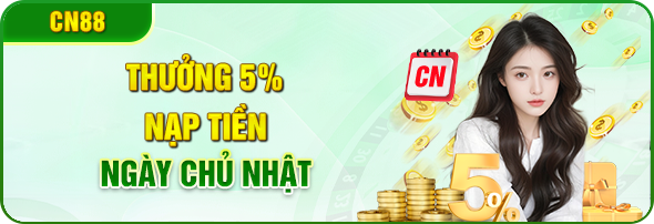 Thưởng nạp chủ nhật